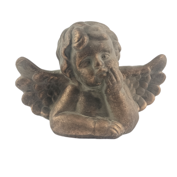 Engel Figur Ton Deko Skulptur